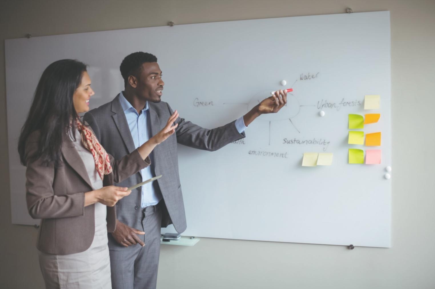 Group financial coaching session with collaborative learning